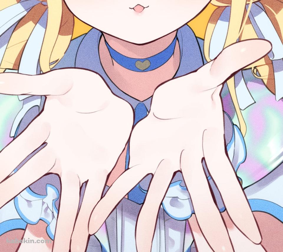 ウィンクして投げキッスをする藤田ことね / 学園アイドルマスターのAndroidの壁紙(960px x 854px) スマホ用