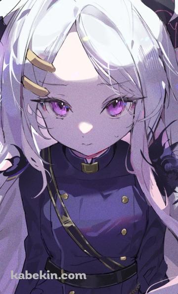 こちらを見つめる空崎ヒナ / ブルーアーカイブのAndroidの壁紙(360px x 592px) スマホ用