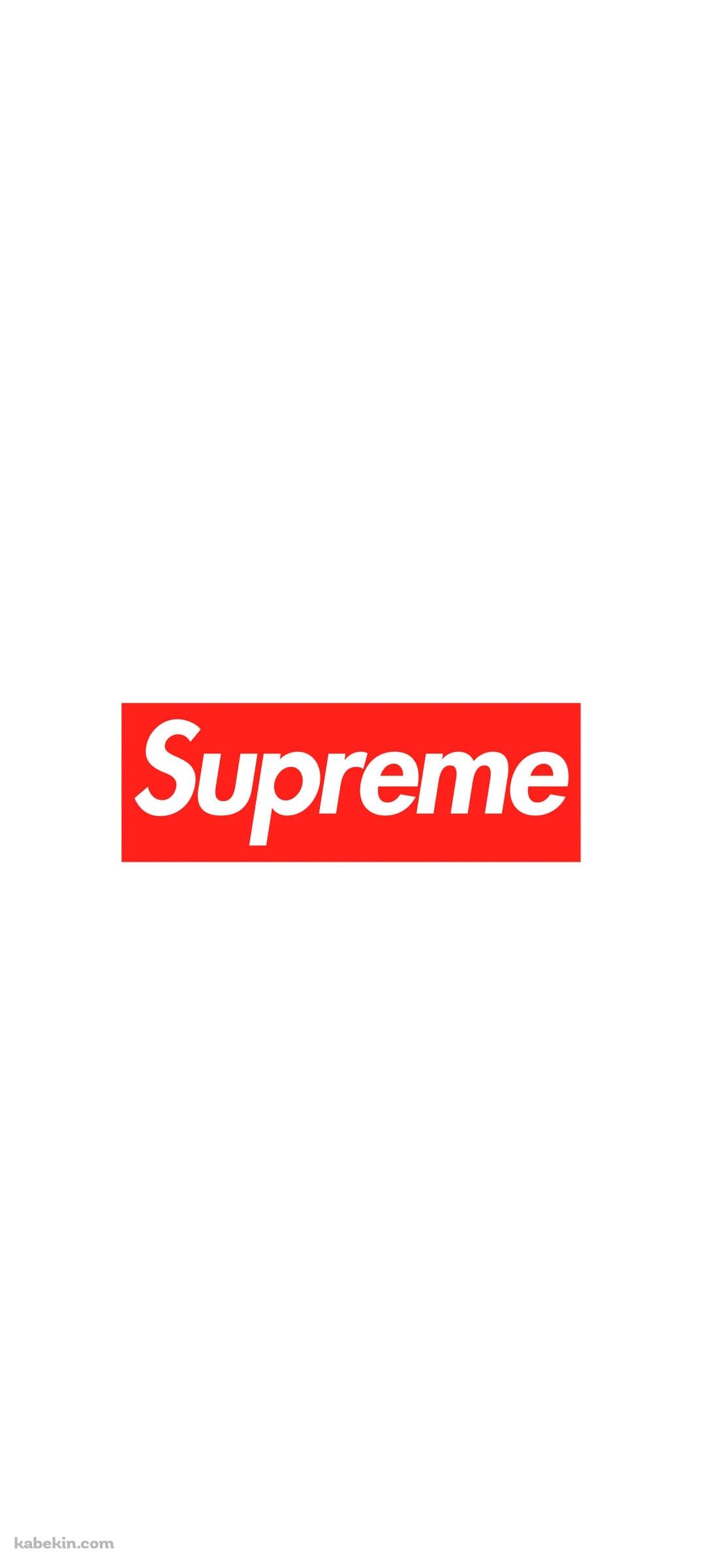 Supreme / 赤 / 白 / 4kのAndroidの壁紙(1080px x 2400px) スマホ用