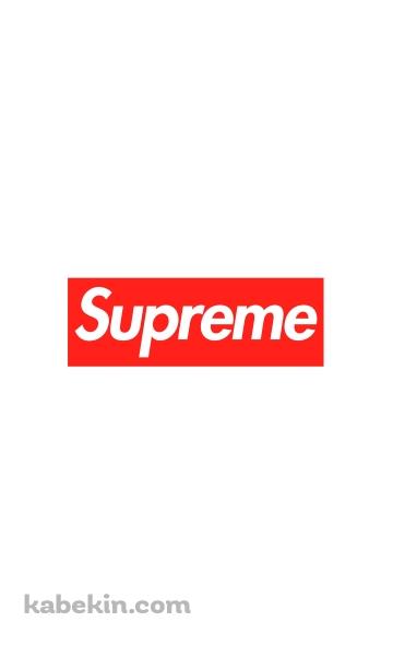 Supreme / 赤 / 白 / 4kのAndroidの壁紙(360px x 592px) スマホ用