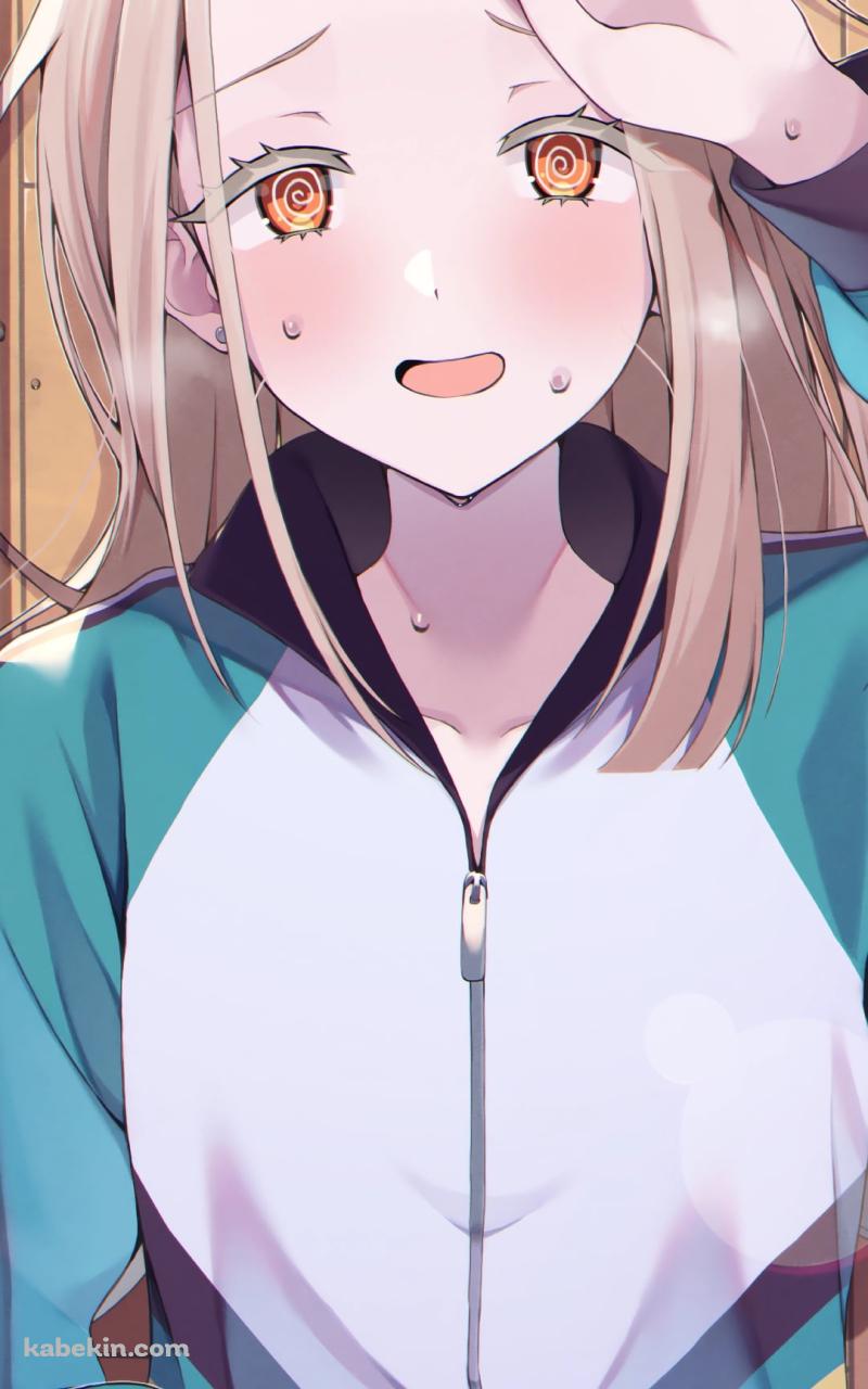 汗をかく篠澤広 / アイドルマスターのAndroidの壁紙(800px x 1280px) スマホ用