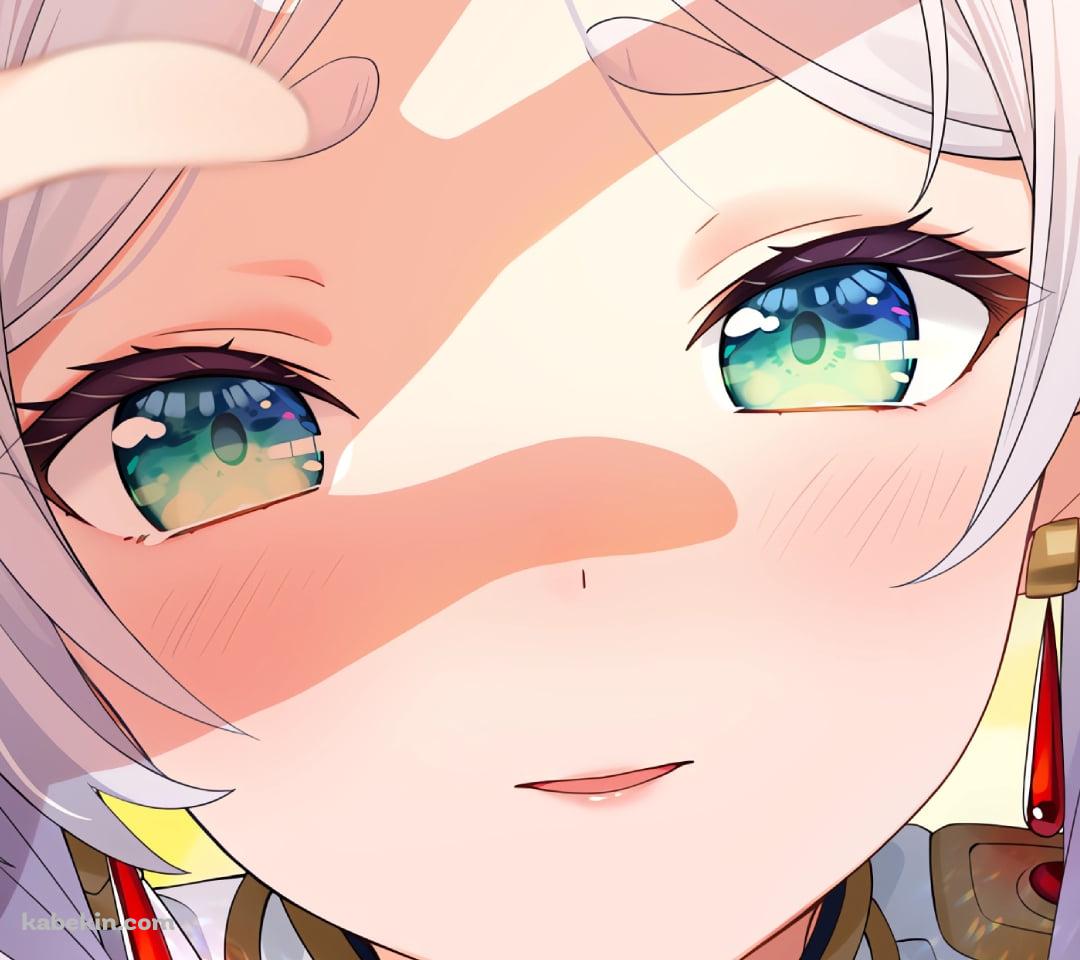 手をかざす可愛いフリーレン / 葬送のフリーレンのAndroidの壁紙(1080px x 960px) スマホ用