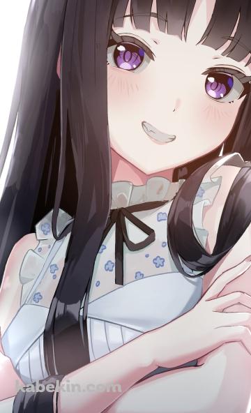 腕を組んで笑う安和すばる / ガールズバンドクライのAndroidの壁紙(360px x 592px) スマホ用