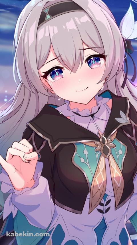 指切りげんまんをするホタル / 崩壊:スターレイルのAndroidの壁紙(480px x 854px) スマホ用