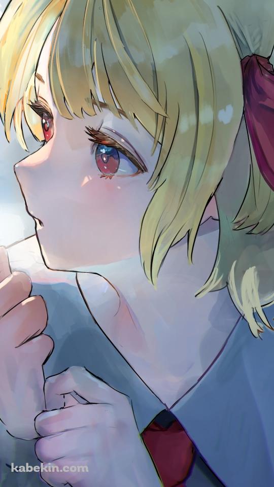 横を見るルーミア / 東方のAndroidの壁紙(540px x 960px) スマホ用