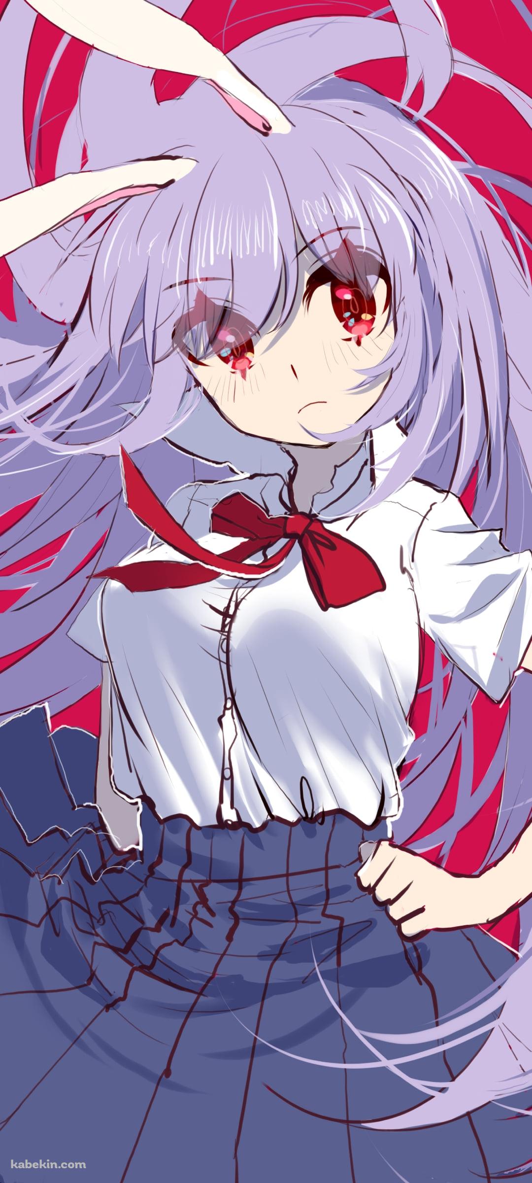 鈴仙・優曇華院・イナバ / ラフスケッチ / 東方のAndroidの壁紙(1080px x 2400px) スマホ用