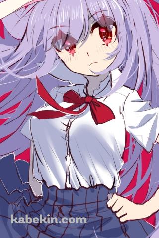 鈴仙・優曇華院・イナバ / ラフスケッチ / 東方のAndroidの壁紙(320px x 480px) スマホ用