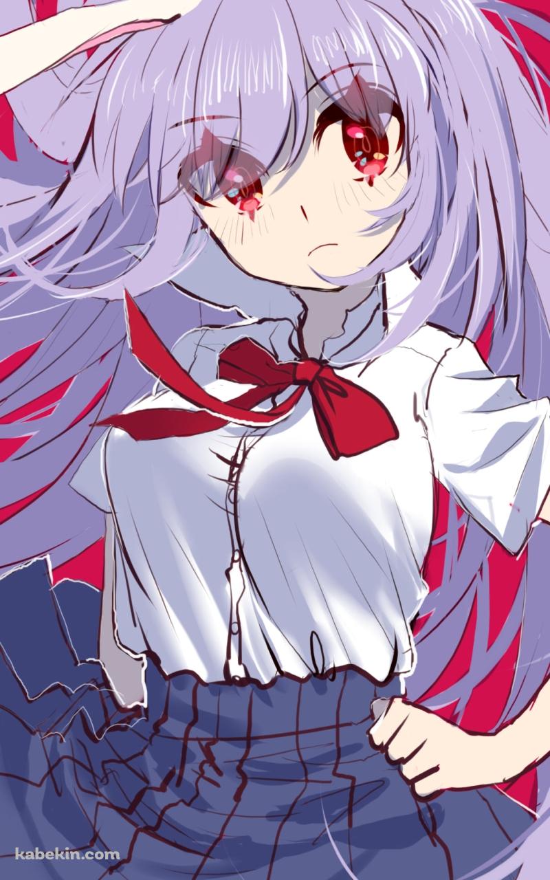 鈴仙・優曇華院・イナバ / ラフスケッチ / 東方のAndroidの壁紙(800px x 1280px) スマホ用