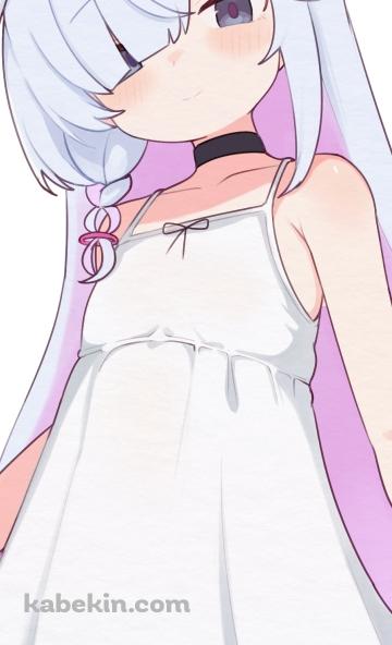 スカートの裾を持つプラナ / ブルーアーカイブのAndroidの壁紙(360px x 592px) スマホ用
