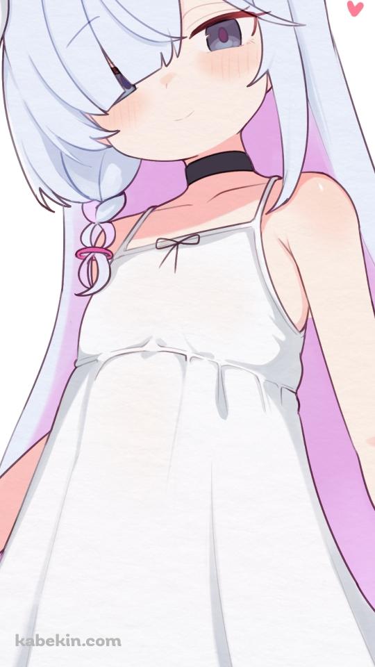 スカートの裾を持つプラナ / ブルーアーカイブのAndroidの壁紙(540px x 960px) スマホ用