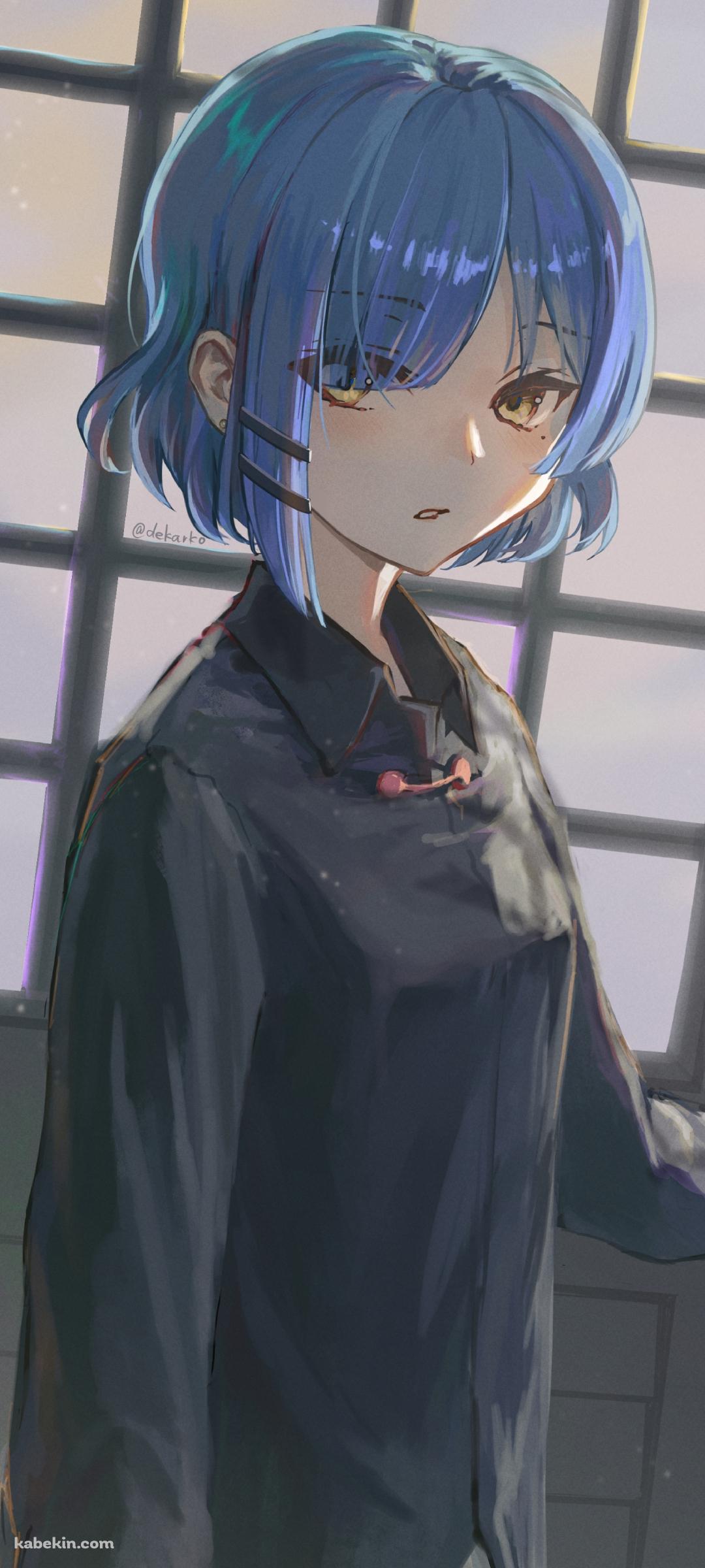 黒い服を着た山田リョウ / ぼっち・ざ・ろっく!のAndroidの壁紙(1080px x 2400px) スマホ用