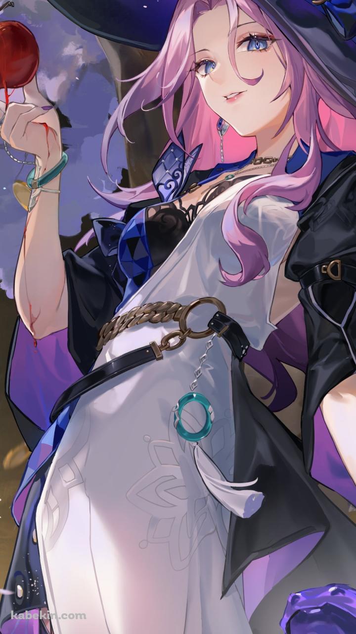 リンゴを持つジェイド / 崩壊:スターレイルのAndroidの壁紙(720px x 1280px) スマホ用