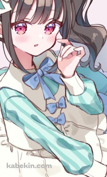 フリフリのドレスを着た猫屋敷まゆ / わんだふるぷりきゅあ!のAndroidの壁紙(360px x 592px) スマホ用