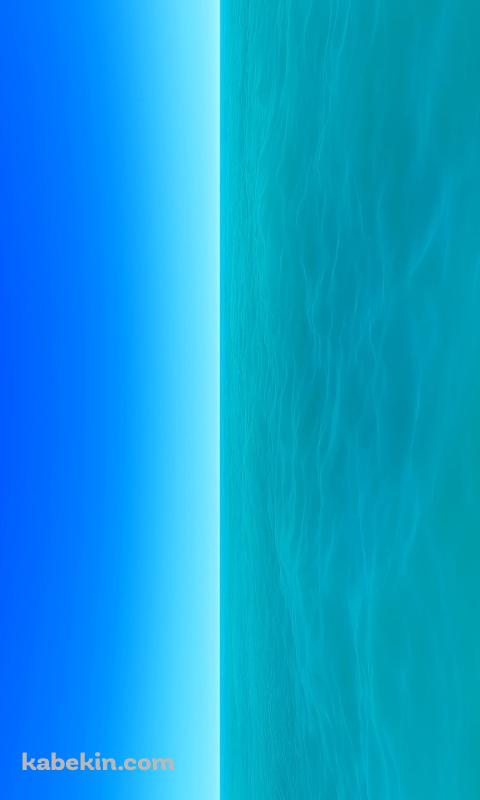 淡い青の水平線 / 綺麗 / 海 / 夏のAndroidの壁紙(480px x 800px) スマホ用