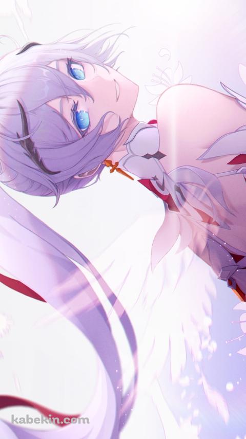 微笑むキアナ・カスラナ / 崩壊3rdのAndroidの壁紙(480px x 854px) スマホ用