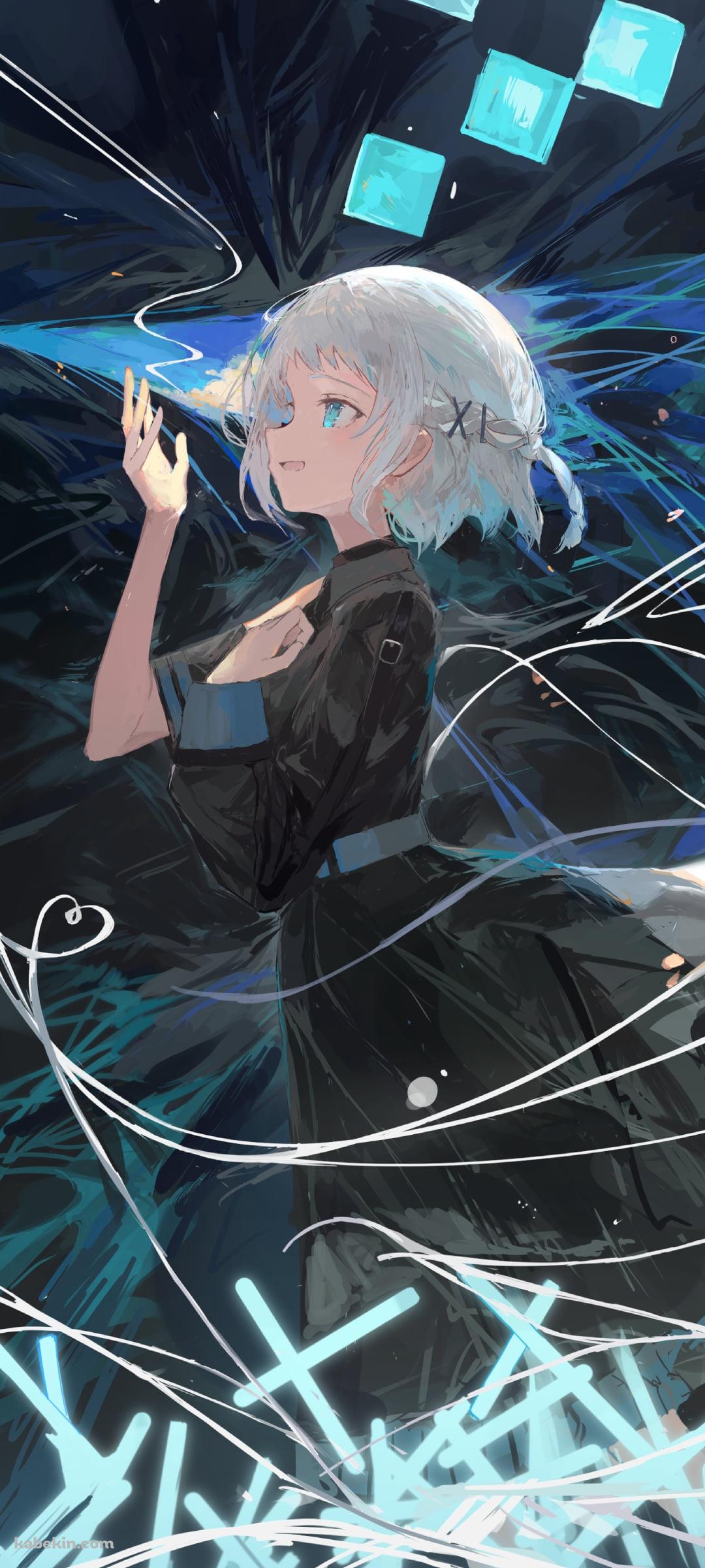 黒いドレスを着た葛城リーリヤ / 学園アイドルマスターのAndroidの壁紙(1080px x 2400px) スマホ用