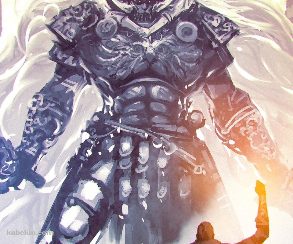 褪せ人とミケラの刃マレニアと約束の王ラダーン / エルデンリングのAndroidの壁紙(960px x 800px) スマホ用