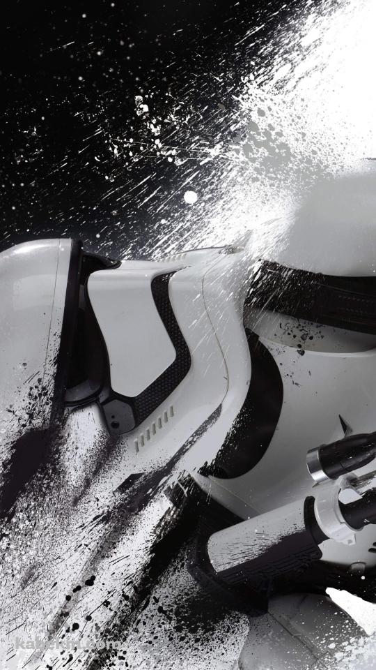 白と黒のストームトルーパー / スターウォーズのAndroidの壁紙(540px x 960px) スマホ用