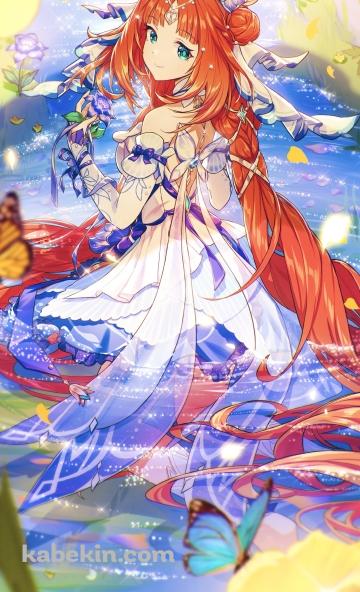 湖に浸かるニィロウ / 可愛い / 原神のAndroidの壁紙(360px x 592px) スマホ用
