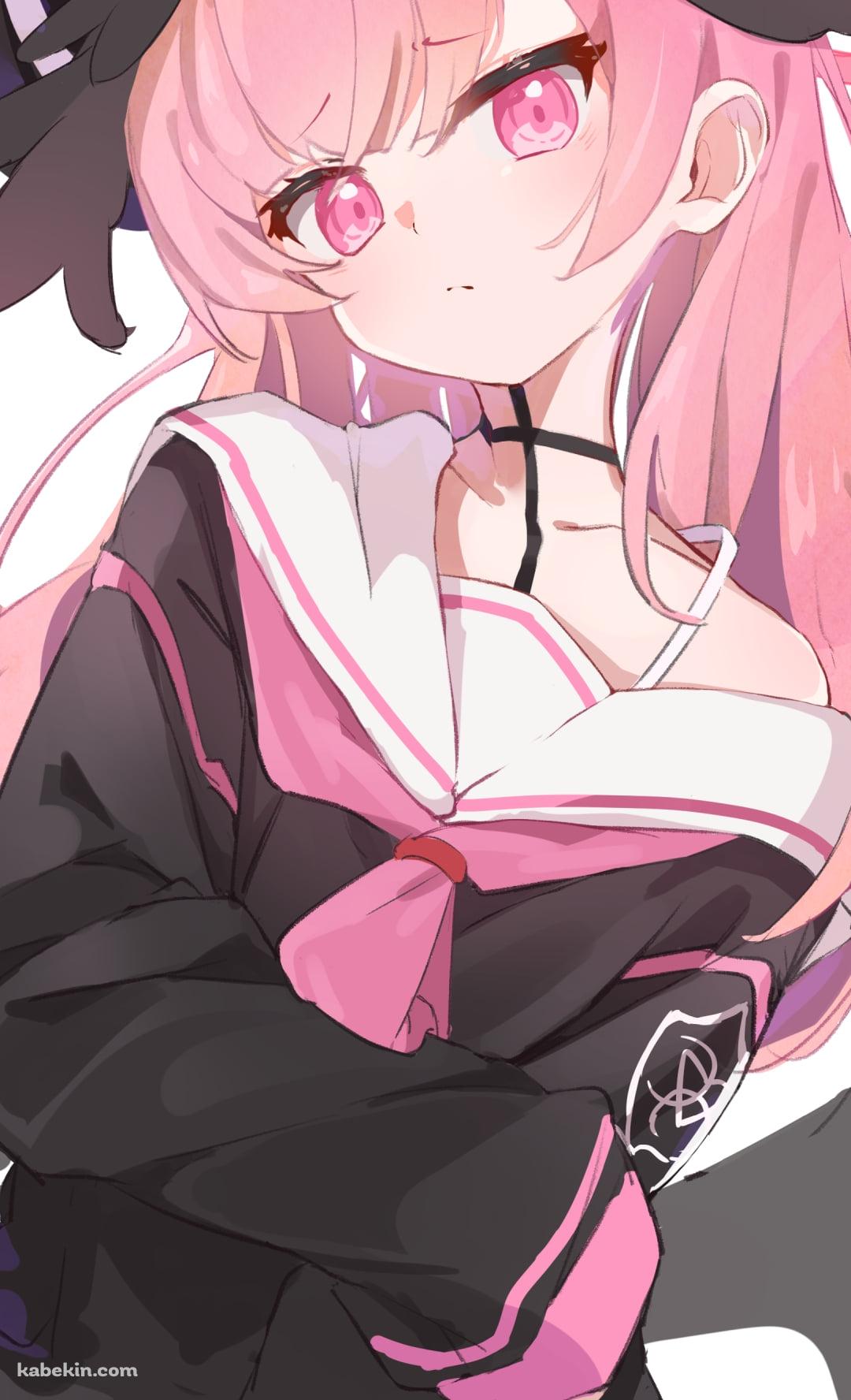 腕組みする可愛い下江コハル / ブルーアーカイブのAndroidの壁紙(1080px x 1776px) スマホ用