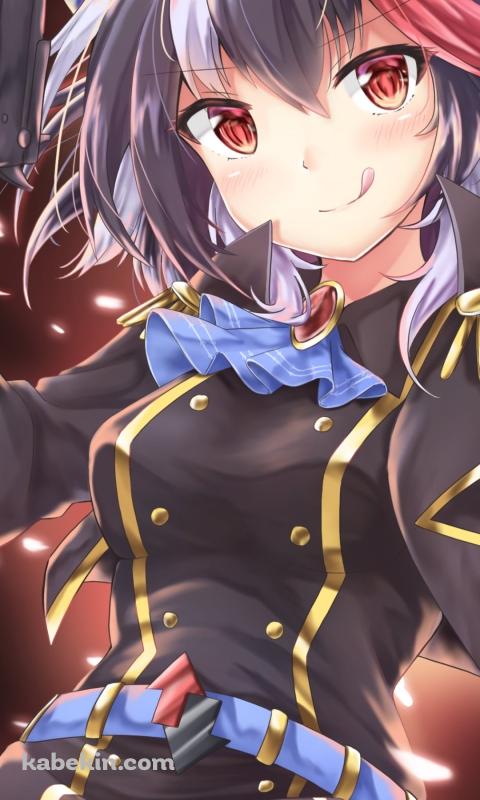 ピストルを持つ鬼人正邪 / 東方のAndroidの壁紙(480px x 800px) スマホ用