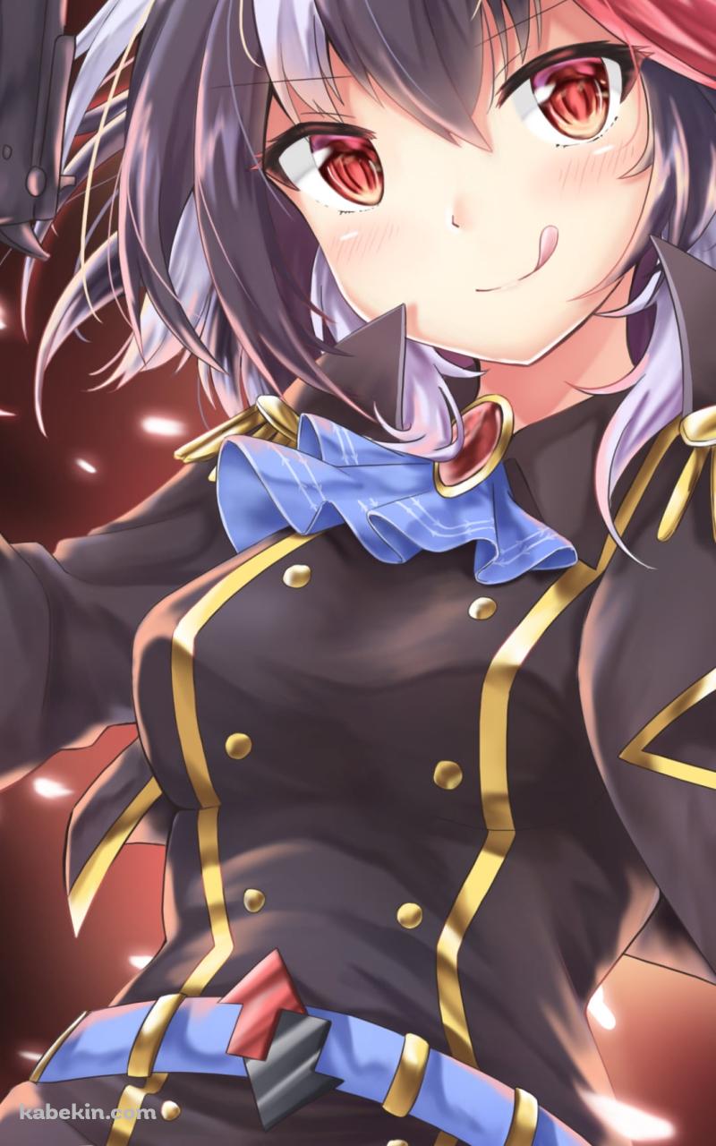 ピストルを持つ鬼人正邪 / 東方のAndroidの壁紙(800px x 1280px) スマホ用