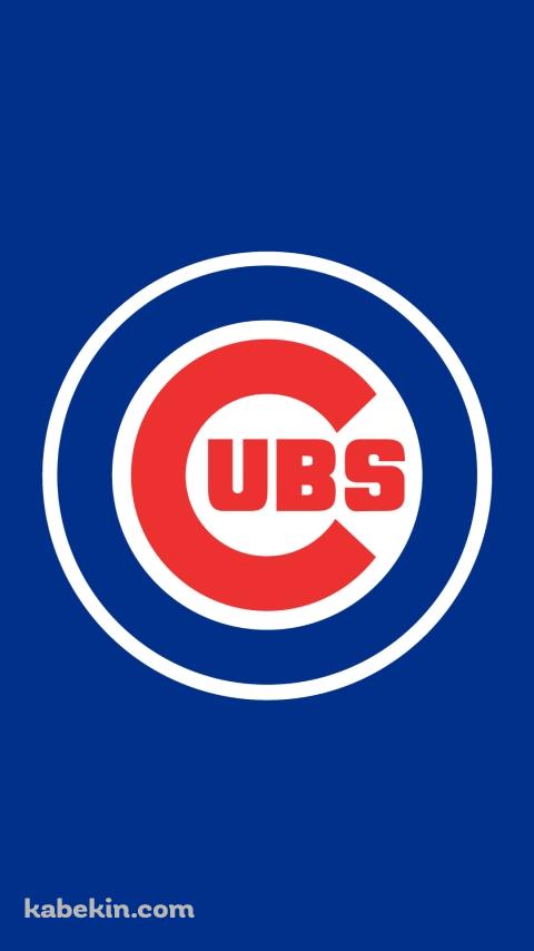 シカゴ・カブス / ロゴ / 青 / Chicago Cubss logo / Blue / CHCのAndroidの壁紙(480px x 854px) スマホ用