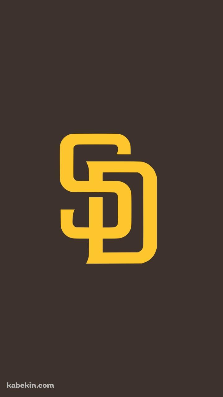 サンディエゴ・パドレス / ロゴ / San diego padres logo / MLBのAndroidの壁紙(720px x 1280px) スマホ用