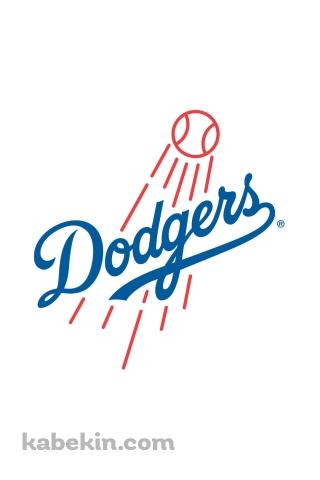 ロサンゼルス・ドジャース / ロゴ / Los Angeles Dodgerss logo / MLBのAndroidの壁紙(320px x 480px) スマホ用