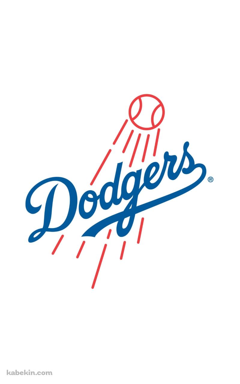 ロサンゼルス・ドジャース / ロゴ / Los Angeles Dodgerss logo / MLBのAndroidの壁紙(800px x 1280px) スマホ用