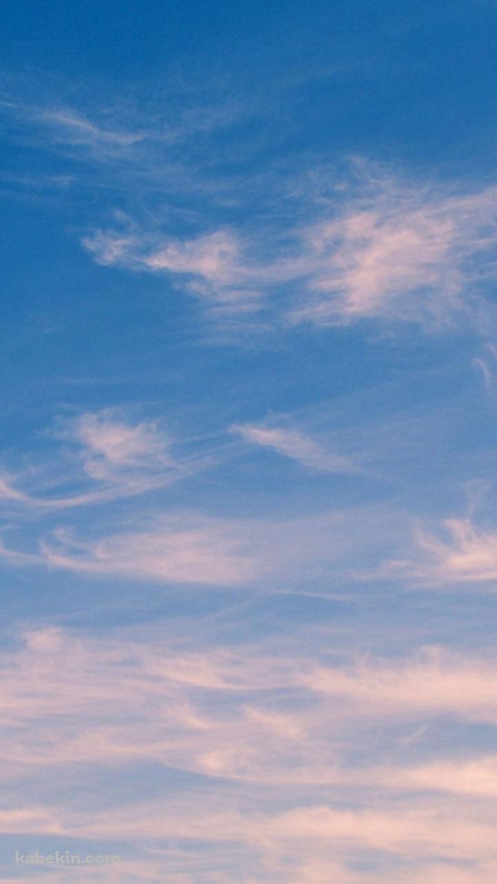淡い雲 / 秋の空のAndroidの壁紙(720px x 1280px) スマホ用