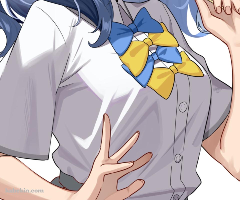 みたらし団子を食べる八奈見杏菜 / 負けヒロインが多すぎる!のAndroidの壁紙(960px x 800px) スマホ用