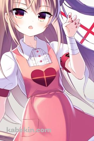 左手でポーズを取る名取さな / バーチャルYouTuberのAndroidの壁紙(320px x 480px) スマホ用