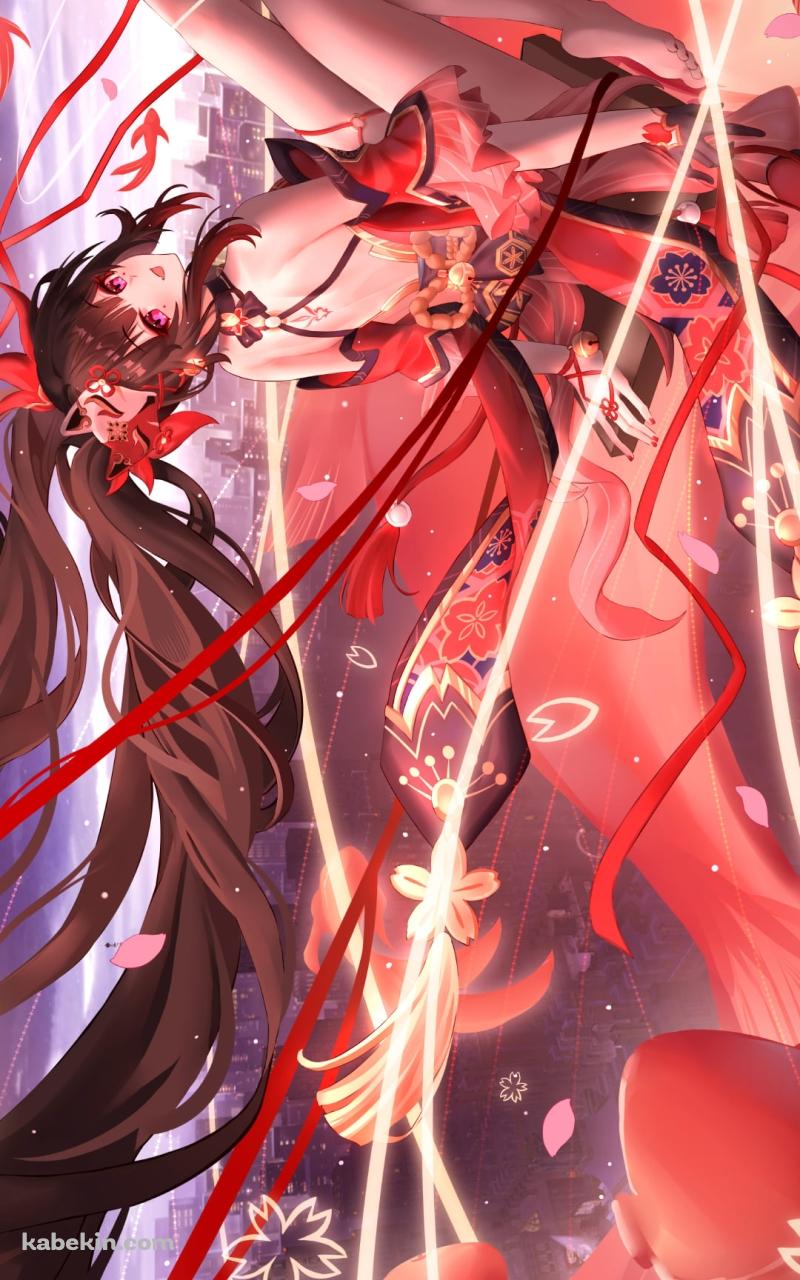 光を放つ花火 / 崩壊:スターレイルのAndroidの壁紙(800px x 1280px) スマホ用