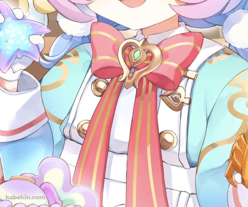 ヒトデを持つ可愛いシグウィン / 原神のAndroidの壁紙(960px x 800px) スマホ用