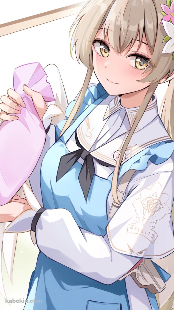 ケーキ作りをする桐藤ナギサ / ブルーアーカイブのAndroidの壁紙(720px x 1280px) スマホ用