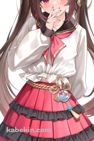アゴピする可愛い花火 / 崩壊:スターレイルのAndroidの壁紙(320px x 480px) スマホ用