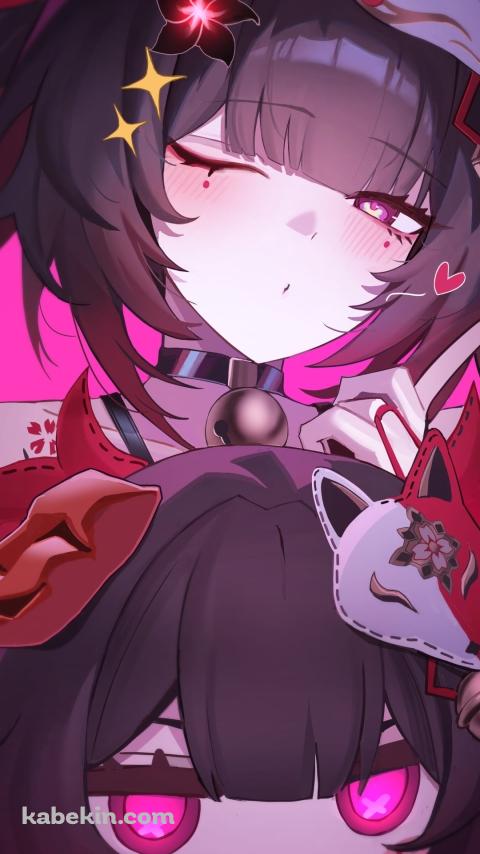 ウィンクして投げキッスをする花火 / 崩壊:スターレイルのAndroidの壁紙(480px x 854px) スマホ用