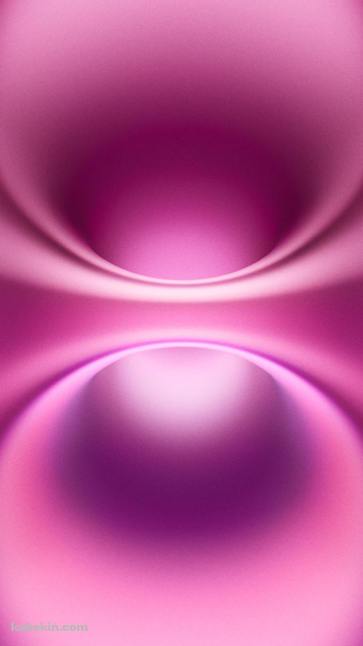 ピンクのグラデーション / 楕円 / iOSのAndroidの壁紙(720px x 1280px) スマホ用