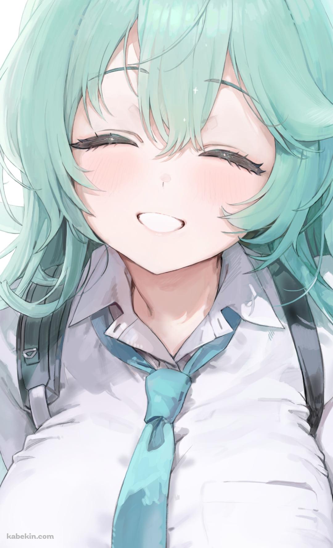 満面の笑みの梔子ユメ / ブルーアーカイブのAndroidの壁紙(1080px x 1776px) スマホ用