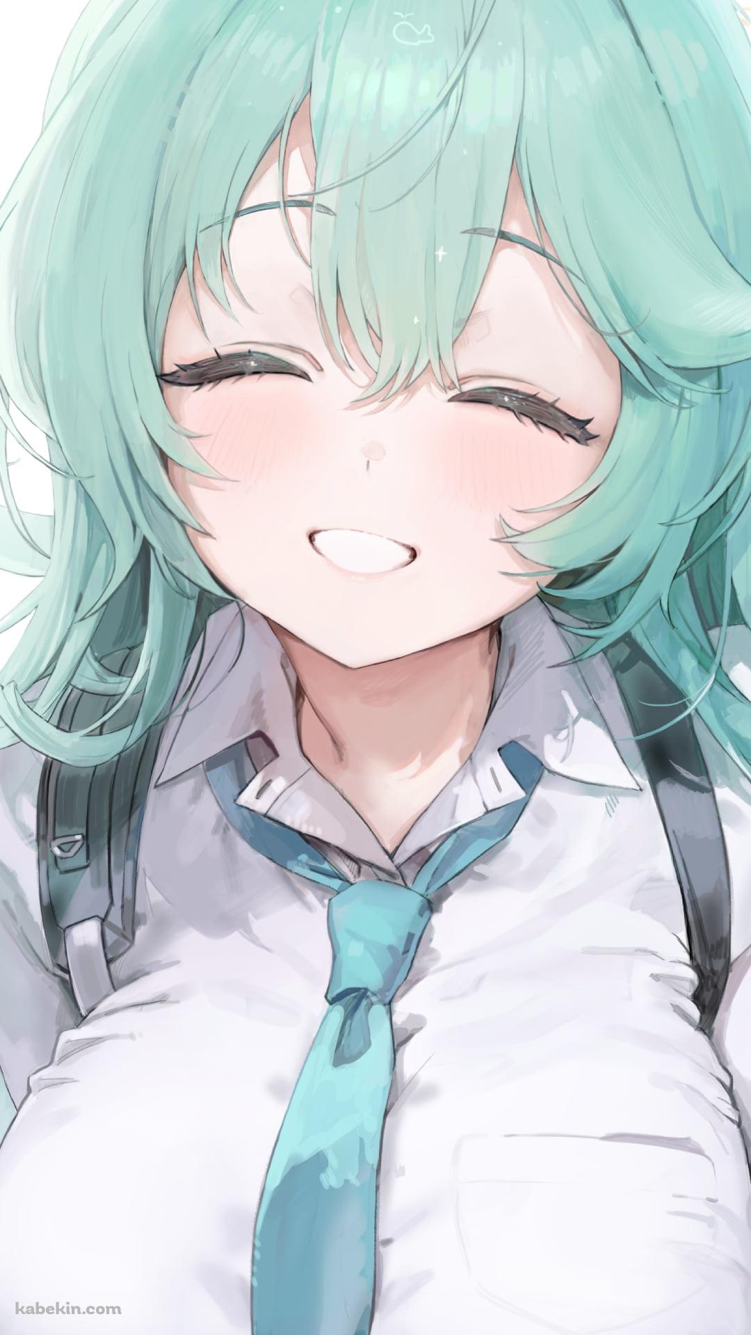 満面の笑みの梔子ユメ / ブルーアーカイブのAndroidの壁紙(1080px x 1920px) スマホ用