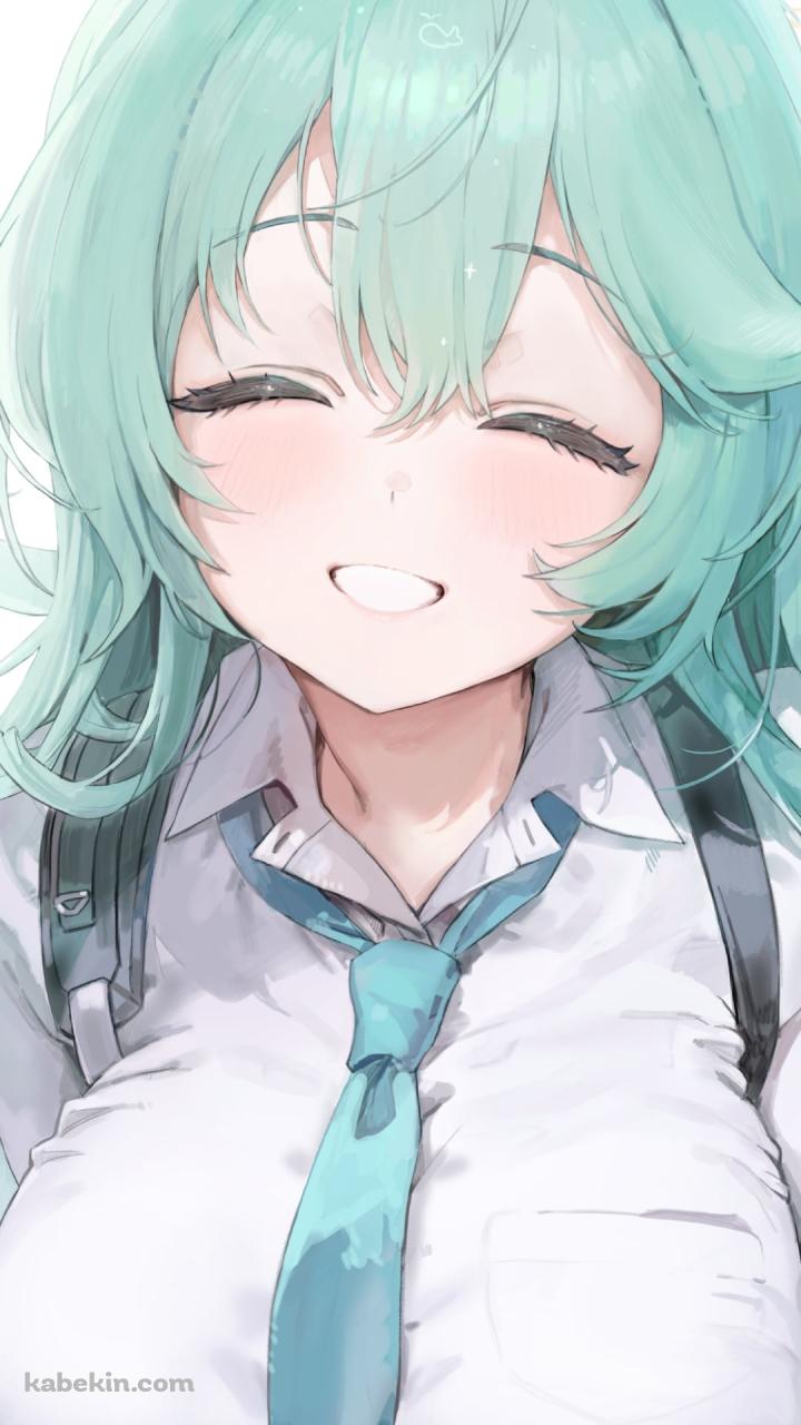 満面の笑みの梔子ユメ / ブルーアーカイブのAndroidの壁紙(720px x 1280px) スマホ用