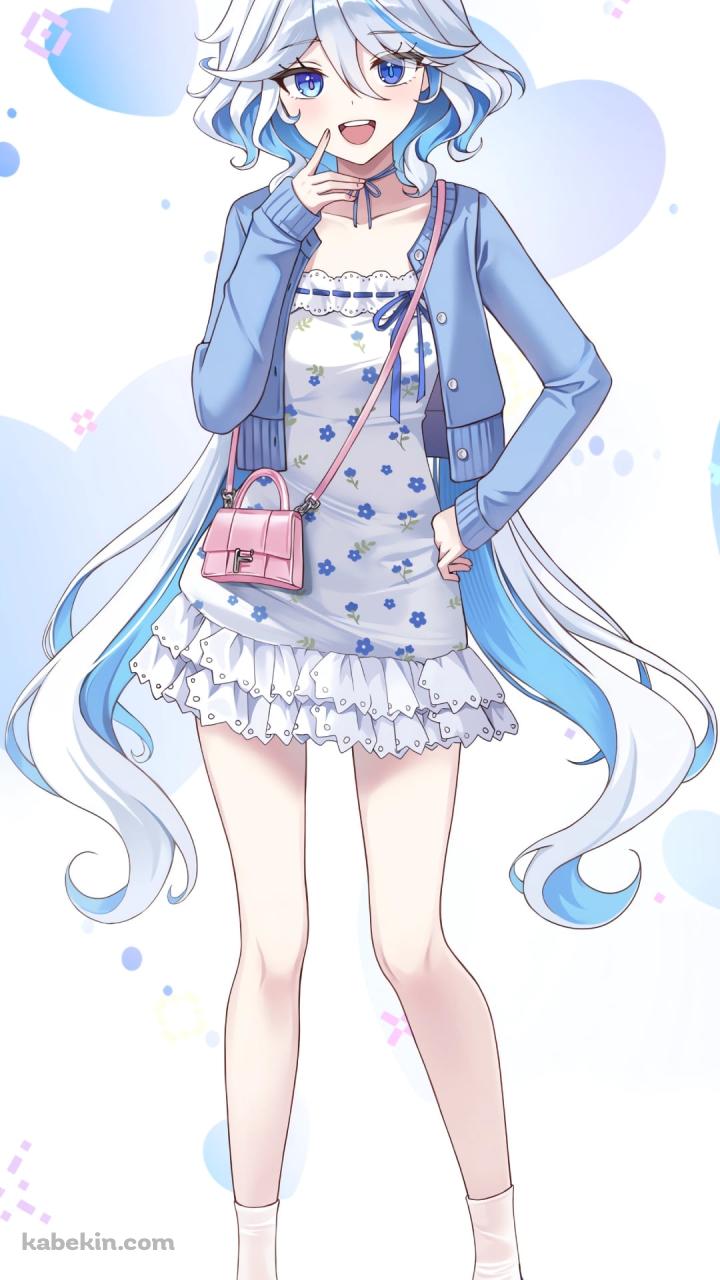 私服姿のフリーナ / 原神のAndroidの壁紙(720px x 1280px) スマホ用