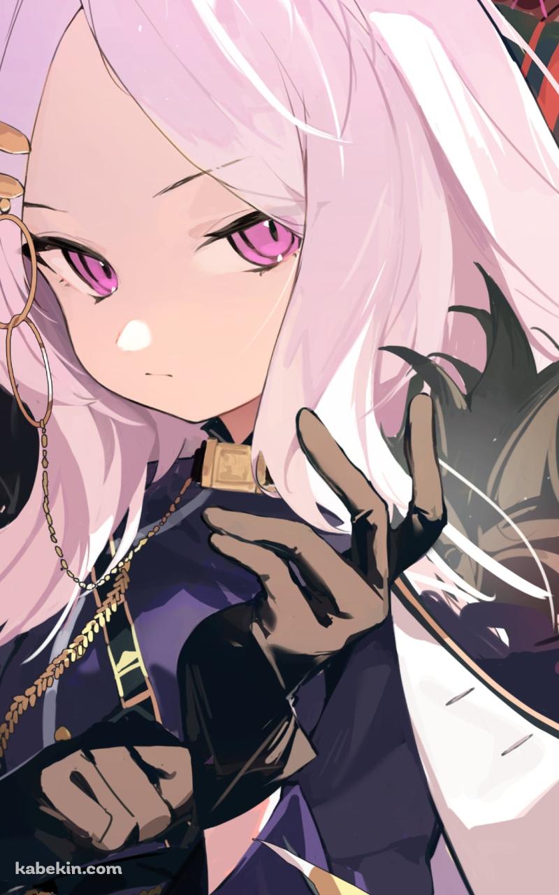 手袋をはめる空崎ヒナ / ブルーアーカイブのAndroidの壁紙(800px x 1280px) スマホ用