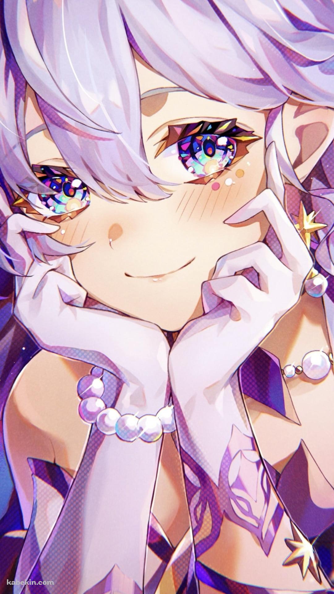 頬杖をつく可愛いロビン / 崩壊:スターレイルのAndroidの壁紙(1080px x 1920px) スマホ用