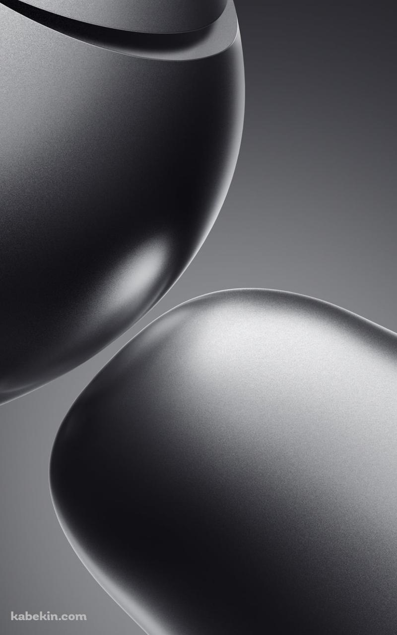 ザラザラの灰色のオブジェクト / CGのAndroidの壁紙(800px x 1280px) スマホ用