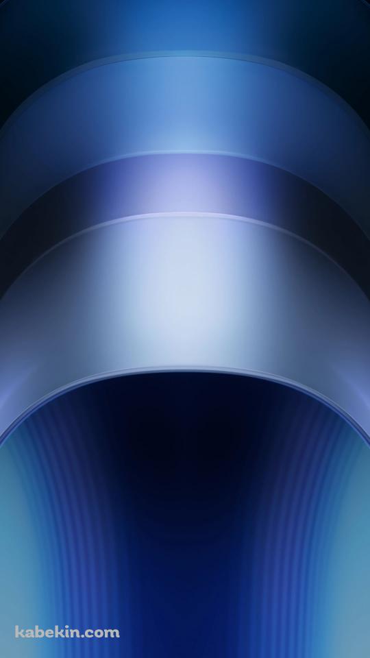 青いグラデーションの円 / IQOO Neo9 ProのAndroidの壁紙(540px x 960px) スマホ用