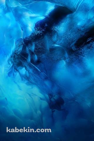 氷のような青いテクスチャー / CGのAndroidの壁紙(320px x 480px) スマホ用