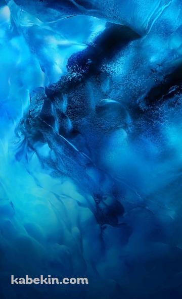 氷のような青いテクスチャー / CGのAndroidの壁紙(360px x 592px) スマホ用