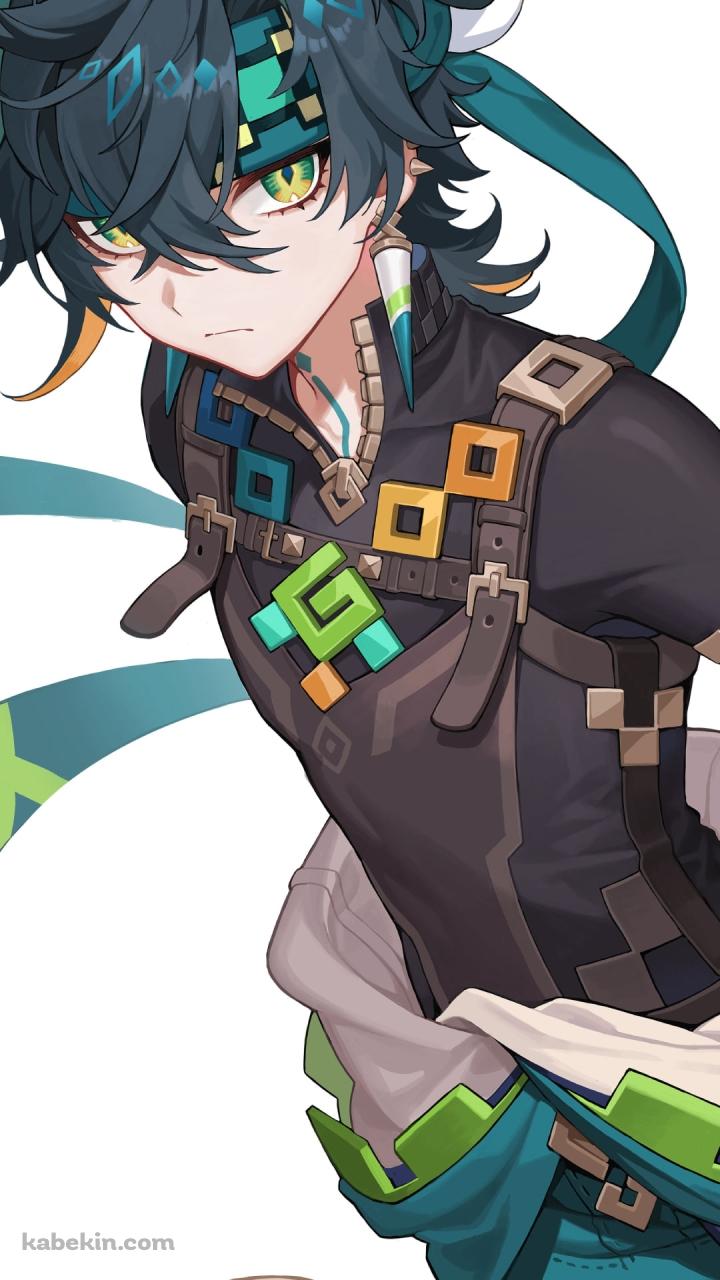 こちらを睨みつけるキィニチ / 原神のAndroidの壁紙(720px x 1280px) スマホ用